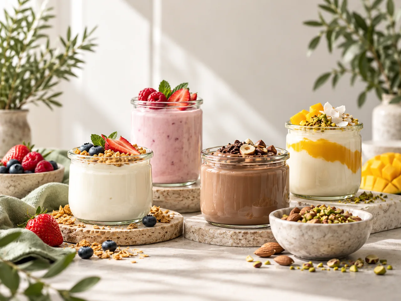 Private label plant based yogurt kefir and desserts Europe