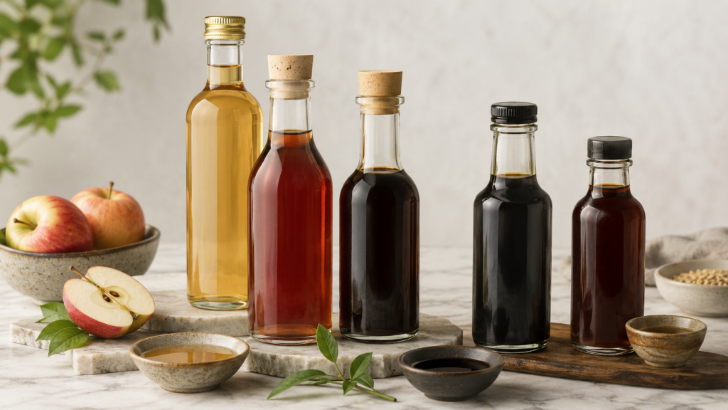 Private Label Vinegars & Condiments - Private Label Apple Cider Vinegar And Apples for European private label food manufacturing and B2B supply